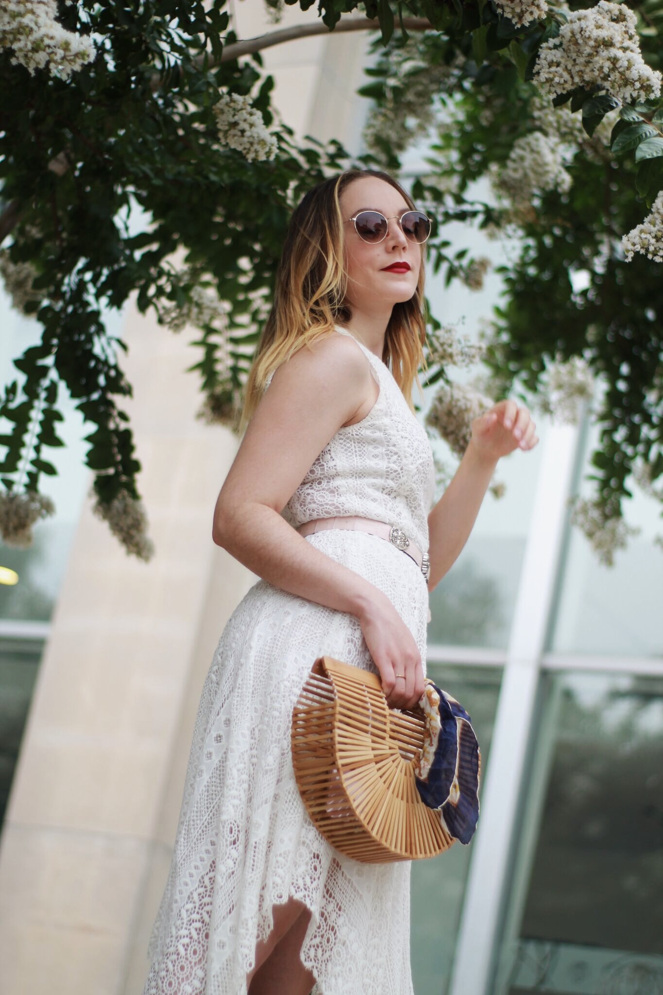How to Accessorize a Little White Dress